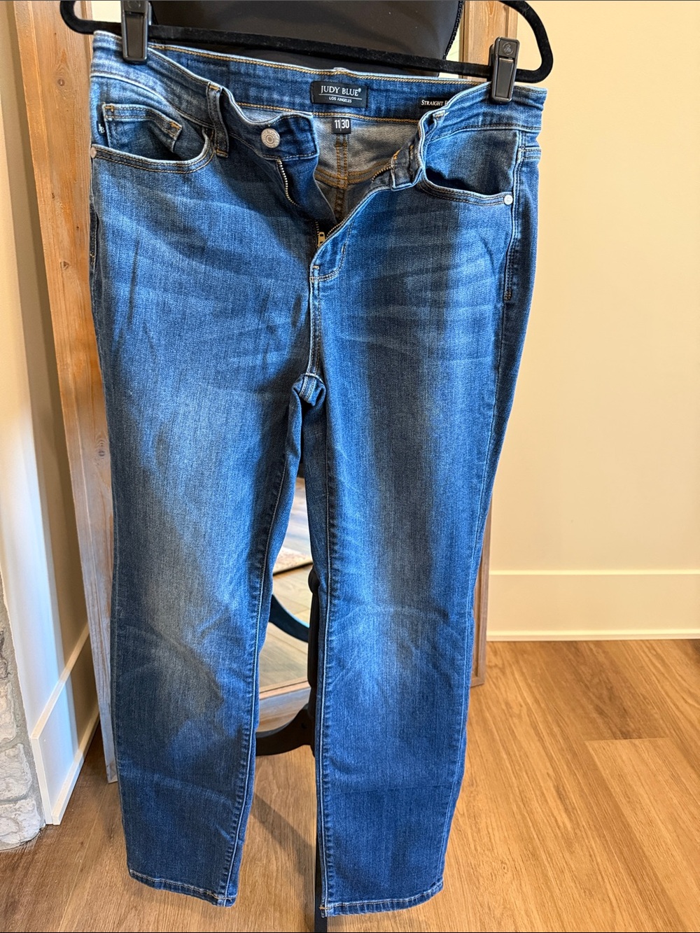 Judy Blue Women's Blue Straight Leg Jeans